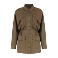 Camasi Pinko Oramai Viscose Overshirt Femei