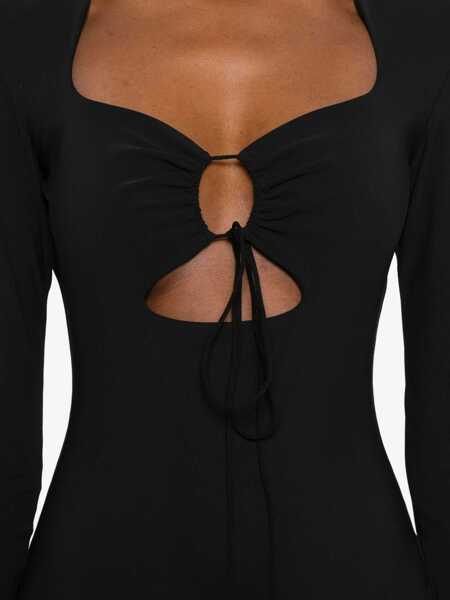 Rochii AMAZUIN Amazun Nil Deep Black Short Dress Black Femei (BM 19082736) 5