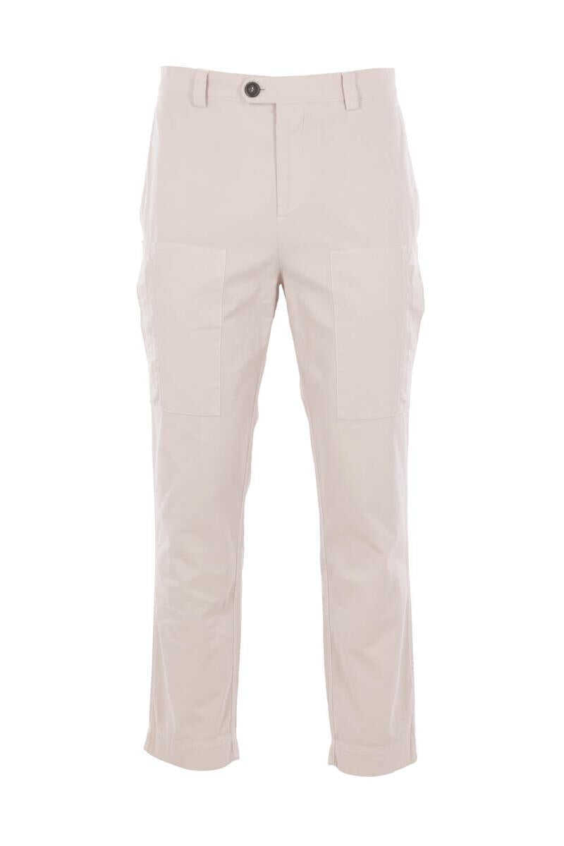 Pantaloni Brunello Cucinelli Brunello Cucinelli Trousers Beige Barbati (BM 19082775) 1