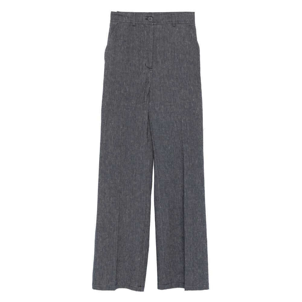 Pantaloni casual Mark Kenly Domino Tan Mark Kenly Domino Tan Trousers BLUE Femei (BM 19082970) 1