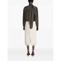 Fuste Dama - Fuste Dries Van Noten Dries Van Noten Sokna Skirt WHITE Femei (BM 19083099) - B-mall.ro