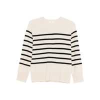 Pulovere Yerse Striped Crew Neck Sweater Femei