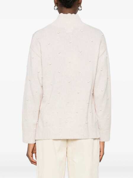 Pulovere Yerse Yerse Daff Turtleneck Sweater Beige Femei (BM 19083489) 4