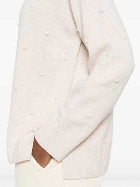 Pulovere Yerse Yerse Daff Turtleneck Sweater Beige Femei (BM 19083489) 5