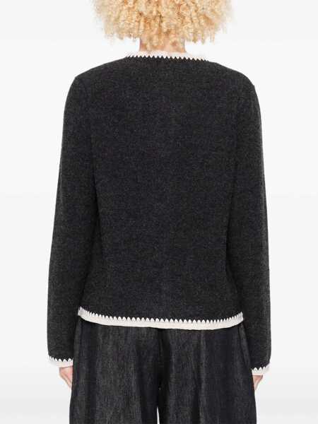 Pulovere Yerse Yerse Iliana Wool Jacket GREY Femei (BM 19083519) 4