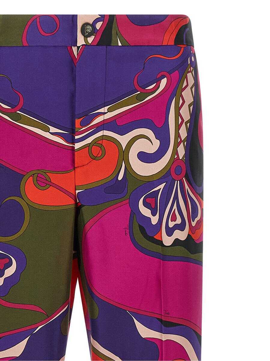 Pantaloni casual PUCCI Pucci Patterned Pants MULTICOLOR Femei (BM 19083699) 3