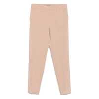 Pantaloni casual D.Exterior Pink Pull-On Trousers Featuring Slash Pockets Femei