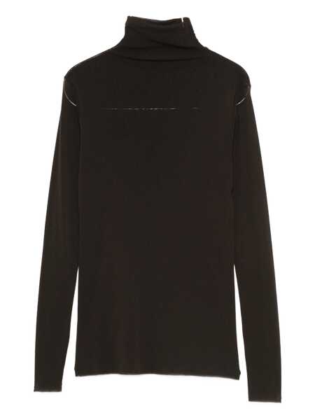 Pulovere D.EXTERIOR D.Exterior Black Long-Sleeve High-Neck Sweater GREY Femei (BM 19083831) 1