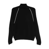Pulovere D.Exterior Black Turtleneck Sweater Femei