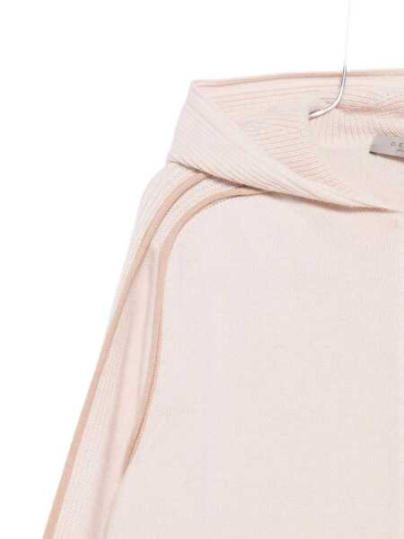 Bluze de trening D.EXTERIOR D.Exterior Cream Zip-Up Hoodie Beige Femei (BM 19083864) 3