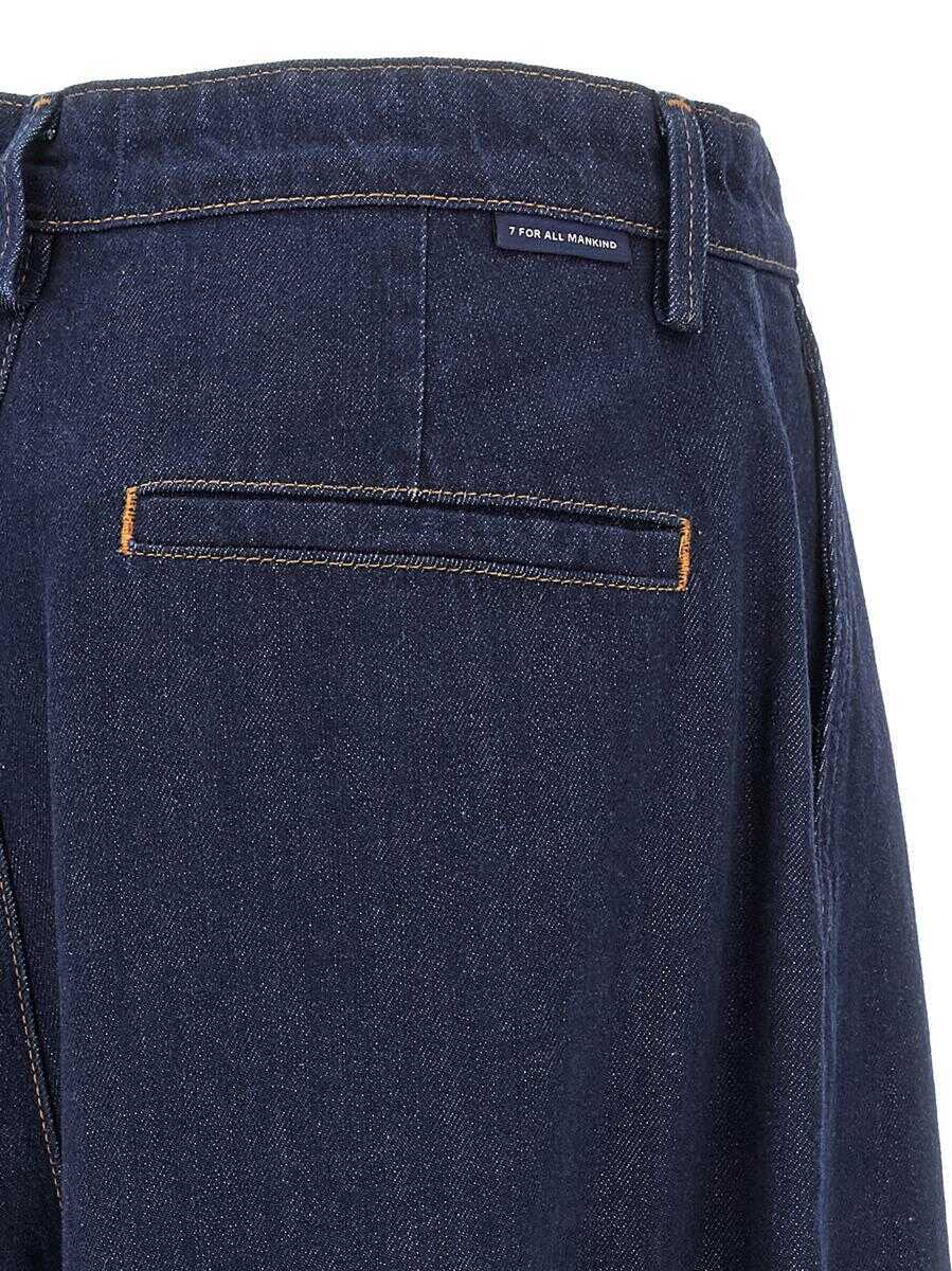 Blugi 7 For All Mankind 7 For All Mankind Franklin Jeans BLUE Femei (BM 19084212) 4