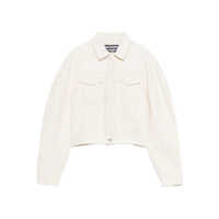 Geci Jacquemus Le Ovalo De Nîmes Crop Jacket Femei