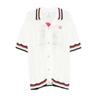 Camasi Casablanca Shirt With Embroidered Logo Barbati