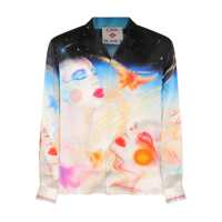 Camasi Casablanca Graphic Print Shirt Barbati