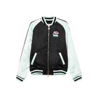 Bomber jacket Casablanca Denim Bomber Jacket With Embroidered Logo Barbati