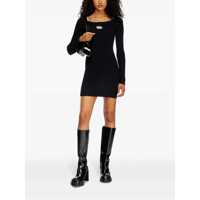 Imbracaminte Diesel Dama pagina 6 - Rochii Diesel Diesel Black Viscose Dress Black Femei (BM 19084572) - B-mall.ro