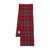 GUEST IN RESIDENCE Guest In Residence Checked Wool And Cashmere Blend Scarf GRIGIO E ROSSO