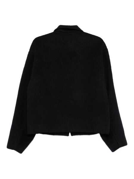 Geci Tonywack Blue Jacket With High Neck And Dropped Shoulders In Wool Man BLUE Barbati (BM 19084881) 2