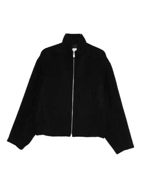 Geci Tonywack Blue Jacket With High Neck And Dropped Shoulders In Wool Man BLUE Barbati (BM 19084881) 1