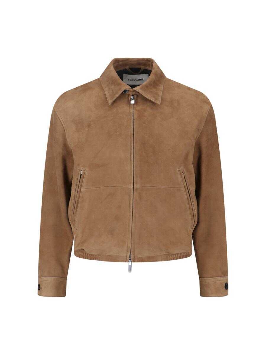 Geci Tonywack Tonywack Jackets BROWN Barbati (BM 19084890) 1