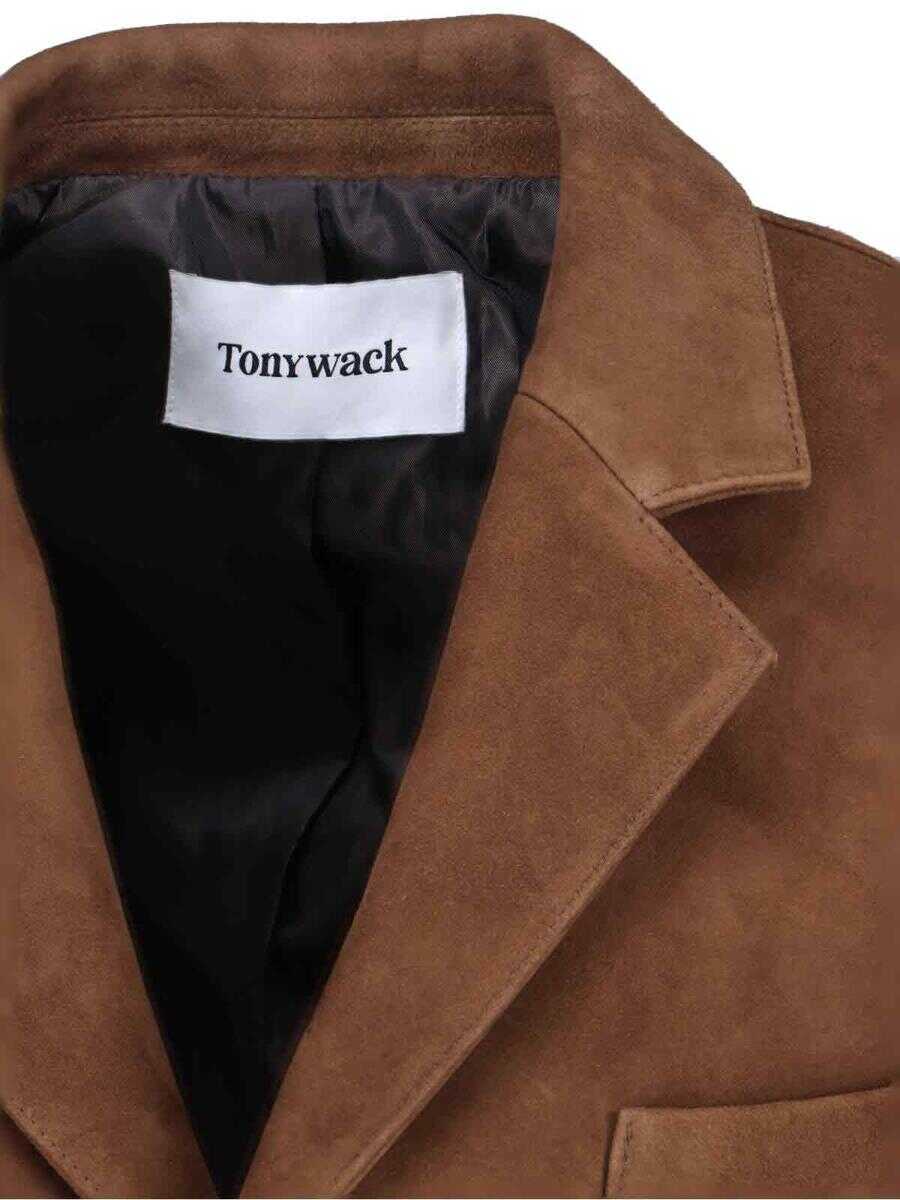 Geci Tonywack Tonywack Jackets BROWN Barbati (BM 19084893) 4