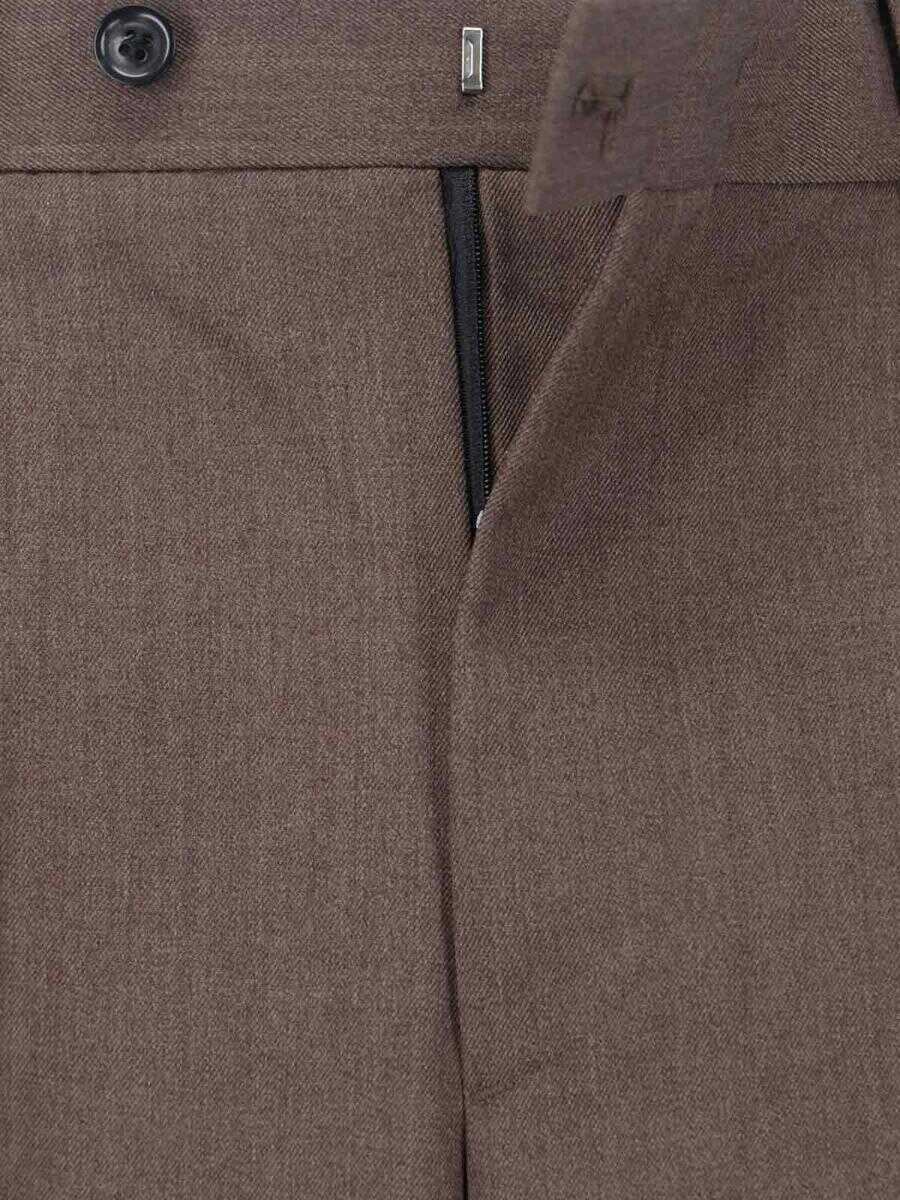 Pantaloni Tonywack Tonywack Trousers BROWN Barbati (BM 19084905) 5