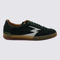 Sneakers Moa Master Of Arts Dark Green Leather Sneakers Barbati