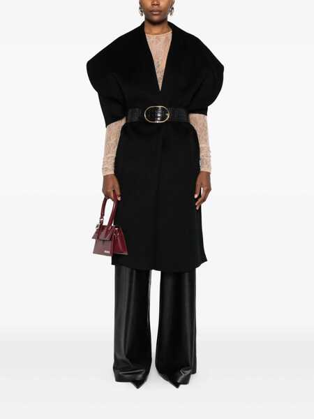 Paltoane Elisabetta Franchi Elisabetta Franchi Coats Black Femei (BM 19085253) 2