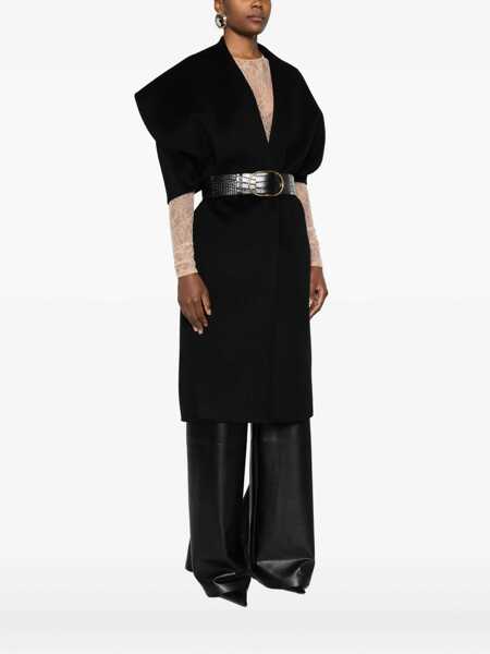 Paltoane Elisabetta Franchi Elisabetta Franchi Coats Black Femei (BM 19085253) 3