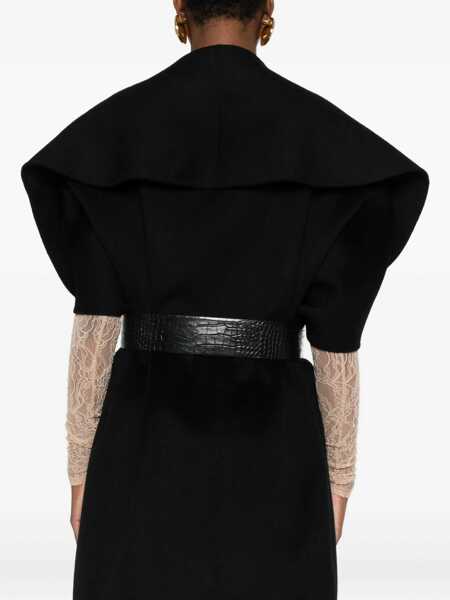 Paltoane Elisabetta Franchi Elisabetta Franchi Coats Black Femei (BM 19085253) 4