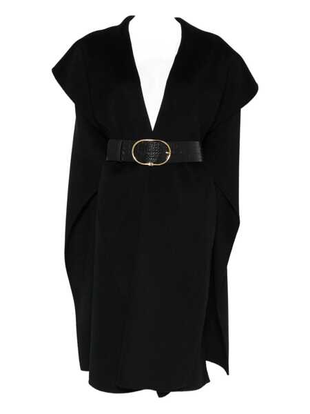 Paltoane Elisabetta Franchi Elisabetta Franchi Coats Black Femei (BM 19085253) 1