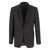 Emporio Armani Brown Single-Breasted Jacket With Shawl Revers In Wool Blend Man BROWN