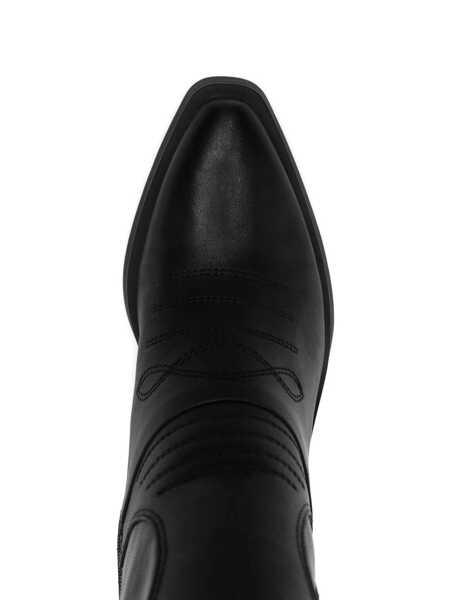 Bocanci ASH Ash Texan Heeled Ankle Boots Black Femei (BM 19085409) 4