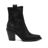 Bocanci Ash Texan Heeled Ankle Boots Femei
