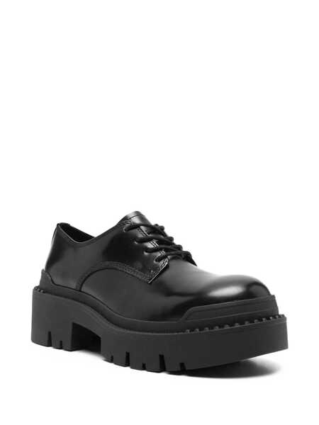 Pantofi ASH Ash Lace-Up Platform Derby Shoes Black Femei (BM 19085445) 2
