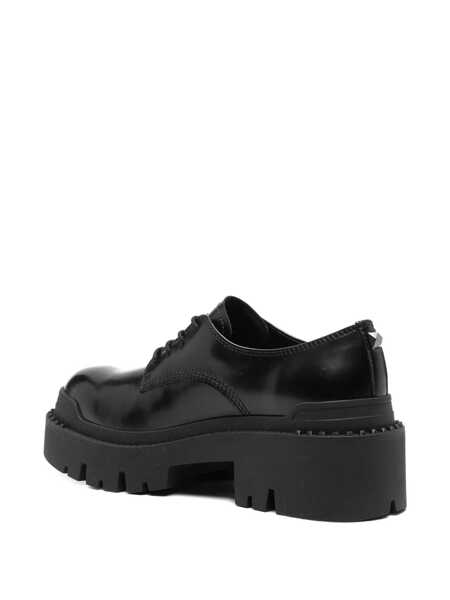 Pantofi ASH Ash Lace-Up Platform Derby Shoes Black Femei (BM 19085445) 3