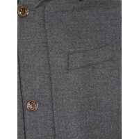 Paltoane pentru Barbati - Paltoane MONTECORE Montecore Grey Wool Coat LAVA GREY Barbati (BM 19085454) - B-mall.ro