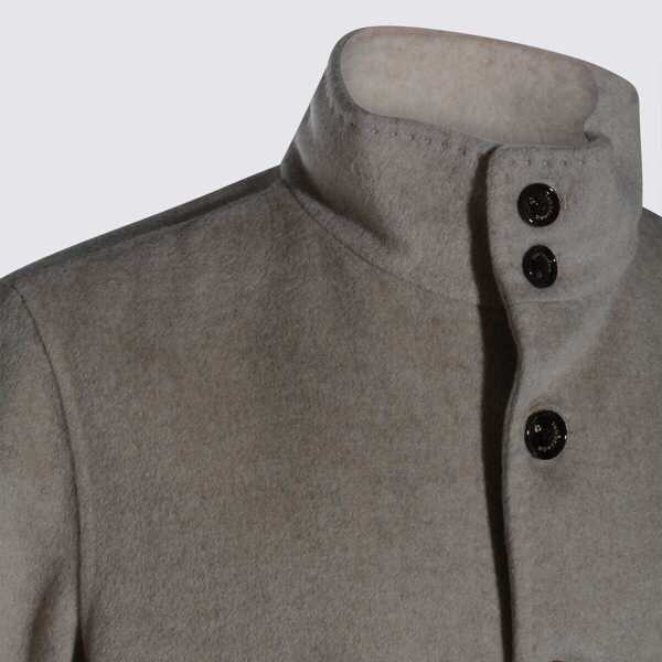 Geci MONTECORE Montecore Beige Cashmere Casual Jacket Beige Barbati (BM 19085457) 4