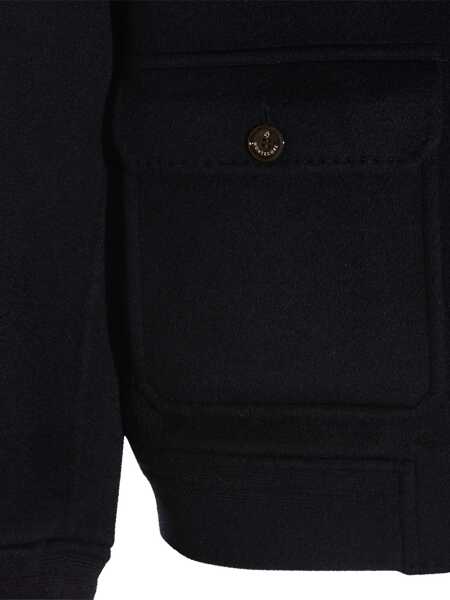 Geci MONTECORE Montecore Blue Cashmere Casual Jacket BLUE Barbati (BM 19085460) 3