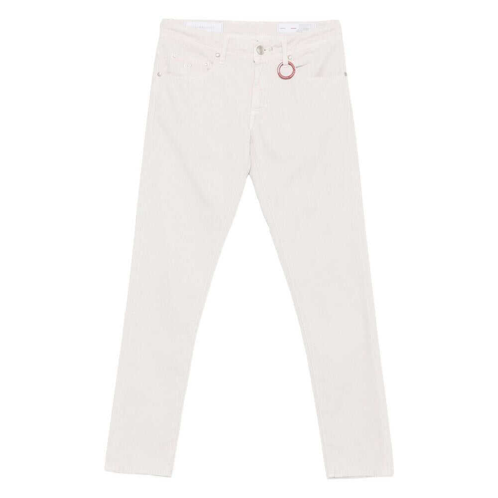 Pantaloni TRAMAROSSA Tramarossa Trousers WHITE Barbati (BM 19086117) 1