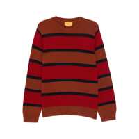 Pulovere Guest In Residence Striped Cashmere Crew Neck Sweater Barbati