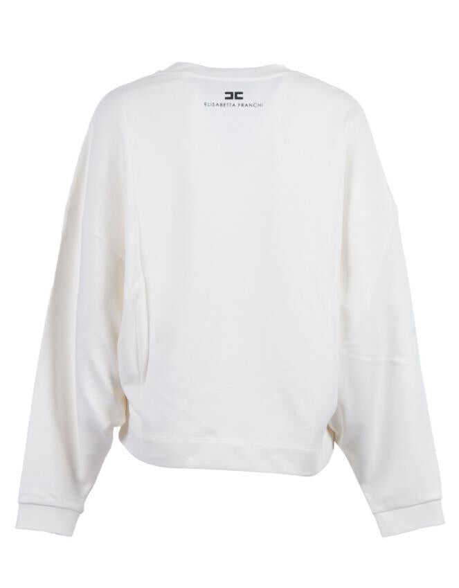 Pulovere Elisabetta Franchi Elisabetta Franchi Sweaters White Femei (BM 19086342) 2