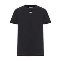 Tricouri Off-White Logo Cotton T-Shirt Barbati