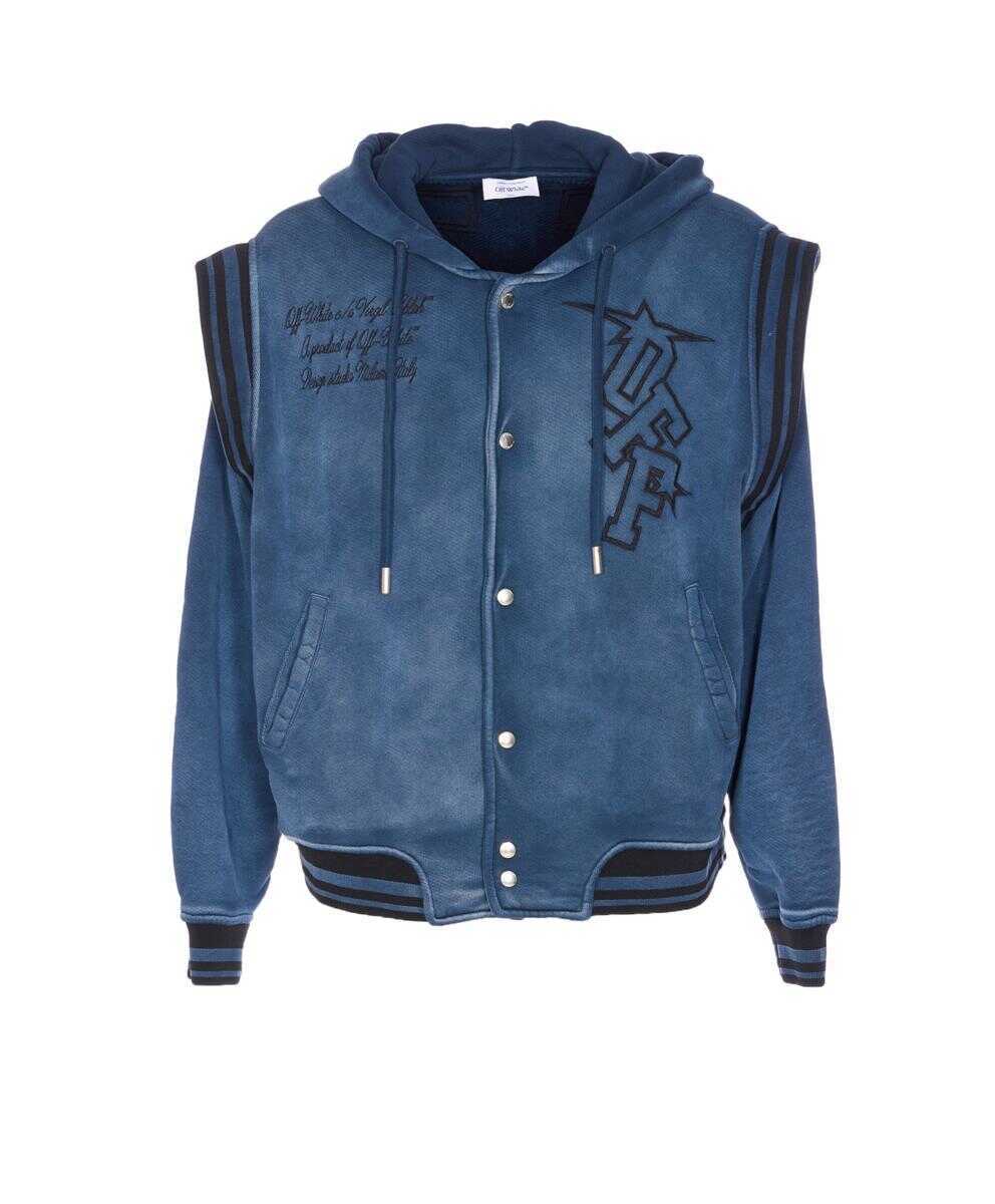 Pulovere Off-White Off-White Sweaters BLUE Barbati (BM 19086591) 1