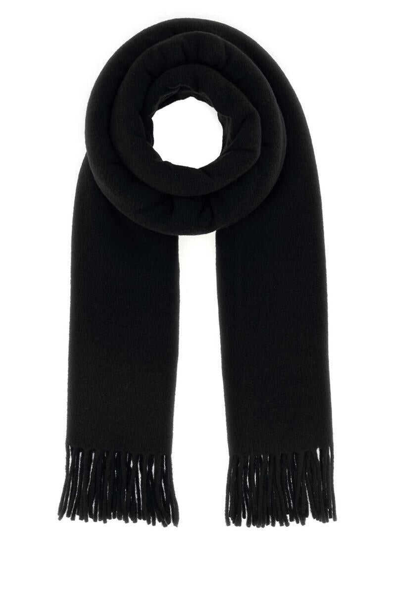 Esarfe MAISON KITSUN Maison Kitsun Fox Head Scarf Black Femei (BM 19086777) 1