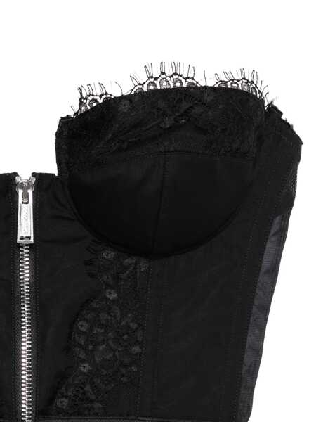 Topuri DSQUARED2 DSQUARED2 8S Corset Black Femei (BM 19086891) 3