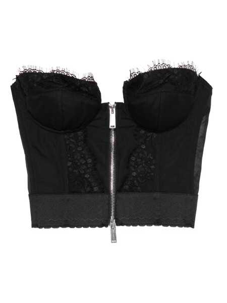 Topuri DSQUARED2 DSQUARED2 8S Corset Black Femei (BM 19086891) 1