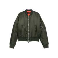 Bomber jacket DSQUARED2 Green Zip-Up Bomber Jacket Barbati