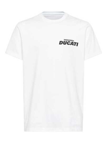 Topuri DSQUARED2 DSQUARED2 T-Shirt Capsule Dsquared2 X Ducati Multicolor Barbati (BM 19086918) 1