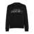 DSQUARED2 'Ducati X D2' Black Sweatshirt With Logo Print On The Front In Cotton Man Black